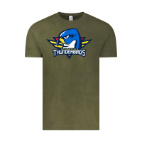 Vintage Olive the thunderbirds springfield Vintage Tee - linhVisuals