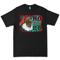 Black african american santa ho ho ho Premium Tee - RanaPortraitStore
