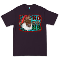 Plum african american santa ho ho ho Premium Tee - RanaPortraitStore