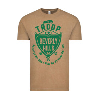 Vintage Coffee troop beverly hills single color Vintage Tee - linhVisuals
