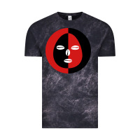 Cloud Black eleggua 2 colors face Vintage Tee - linhVisuals