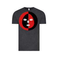 Vintage Black eleggua 2 colors face Vintage Tee - linhVisuals