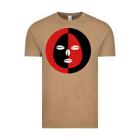 Vintage Coffee eleggua 2 colors face Vintage Tee - linhVisuals