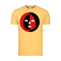 Vintage Mustard eleggua 2 colors face Vintage Tee - linhVisuals