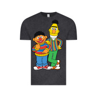 Vintage Black bert and ernie Vintage Tee - linhVisuals