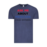 Vintage Denim ask me about medicare final expense Vintage Tee - linhVisuals