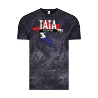 Cloud Black mens tata croatian father croatia bester papa father's day Vintage Tee - linhVisuals