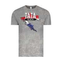 Cloud Rock mens tata croatian father croatia bester papa father's day Vintage Tee - linhVisuals