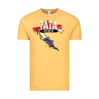 Vintage Mustard mens tata croatian father croatia bester papa father's day Vintage Tee - linhVisuals