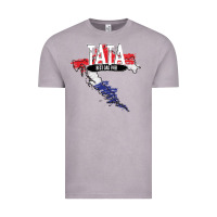 Vintage Zinc mens tata croatian father croatia bester papa father's day Vintage Tee - linhVisuals