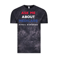 Cloud Black ask me about medicare final expense Vintage Tee - linhVisuals