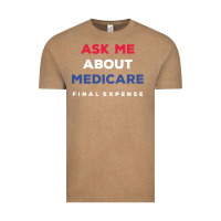 Vintage Coffee ask me about medicare final expense Vintage Tee - linhVisuals