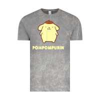 Cloud Rock pompompurin character front and back t shirt Vintage Tee - linhVisuals