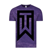 Cloud Purple tiger Vintage Tee - linhVisuals