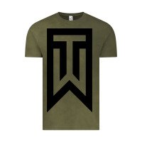 Vintage Olive tiger Vintage Tee - linhVisuals