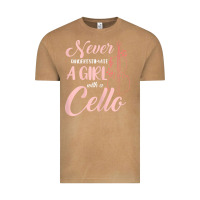 Vintage Camel never underestimate a girl with a cello Vintage Tee - linhVisuals