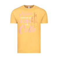 Never Underestimate A Girl With A Cello Vintage Tee | Teevron