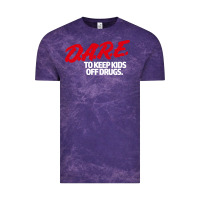 Cloud Purple dare Vintage Tee - linhVisuals