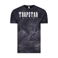 Cloud Black trapstar Vintage Tee - linhVisuals