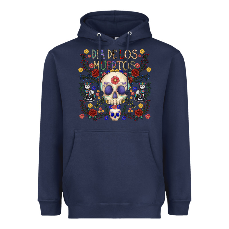 Dia De Los Muertos Heavyweight Hoodie by CowhideDigitalArt | Teevron