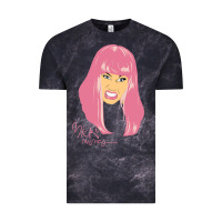 Cloud Black nicki Vintage Tee - linhVisuals