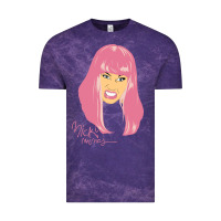 Cloud Purple nicki Vintage Tee - linhVisuals