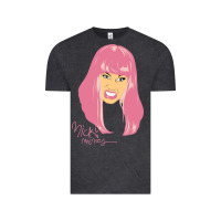 Vintage Black nicki Vintage Tee - linhVisuals