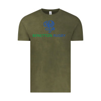 Vintage Olive benetton rugby Vintage Tee - linhVisuals