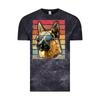 Cloud Black retro vintage german shepherd german shepherd dog gift Vintage Tee - linhVisuals