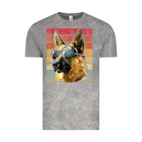 Cloud Rock retro vintage german shepherd german shepherd dog gift Vintage Tee - linhVisuals