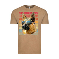 Vintage Coffee retro vintage german shepherd german shepherd dog gift Vintage Tee - linhVisuals