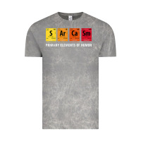 Cloud Rock sarcasm elements of humor periodic table graphic Vintage Tee - linhVisuals