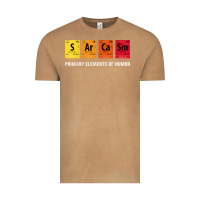 Vintage Camel sarcasm elements of humor periodic table graphic Vintage Tee - linhVisuals