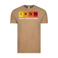 Vintage Coffee sarcasm elements of humor periodic table graphic Vintage Tee - linhVisuals