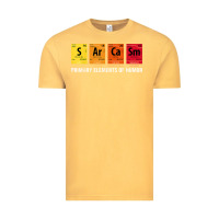 Vintage Mustard sarcasm elements of humor periodic table graphic Vintage Tee - linhVisuals