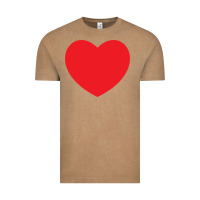 Vintage Coffee big heart Vintage Tee - linhVisuals
