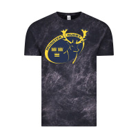 Cloud Black munster rugby Vintage Tee - linhVisuals