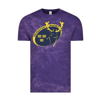Cloud Purple munster rugby Vintage Tee - linhVisuals