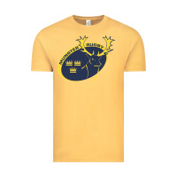 Vintage Mustard munster rugby Vintage Tee - linhVisuals
