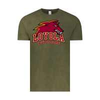 Vintage Olive loyola college prep Vintage Tee - linhVisuals
