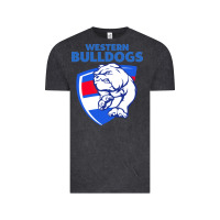 Vintage Black western bulldogs Vintage Tee - linhVisuals