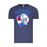 Vintage Denim western bulldogs Vintage Tee - linhVisuals