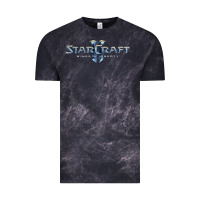 Cloud Black starcraft Vintage Tee - linhVisuals