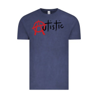 Vintage Denim autistic punk Vintage Tee - linhVisuals