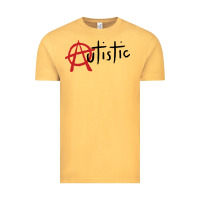 Vintage Mustard autistic punk Vintage Tee - linhVisuals