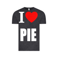 Vintage Black retro vintage classic i love pie for pie lovers cooks chefs t shirt Vintage Tee - linhVisuals
