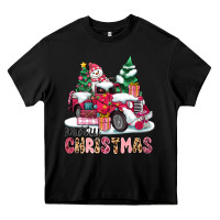 Black pink merry christmas Heavy Core Tee - MaliasSmallBusiness