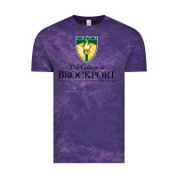 Cloud Purple SUNY Brockport College Vintage Tee - linhVisuals