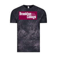 Cloud Black Brooklyn College Vintage Tee - linhVisuals