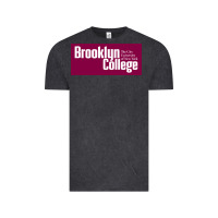Vintage Black Brooklyn College Vintage Tee - linhVisuals